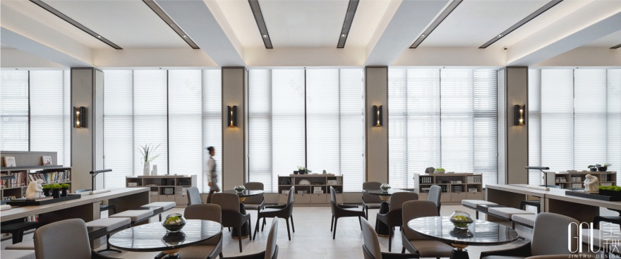 GNU金秋设计佛山万科金域学府 腹有诗书气自华 最是书香能致远-37