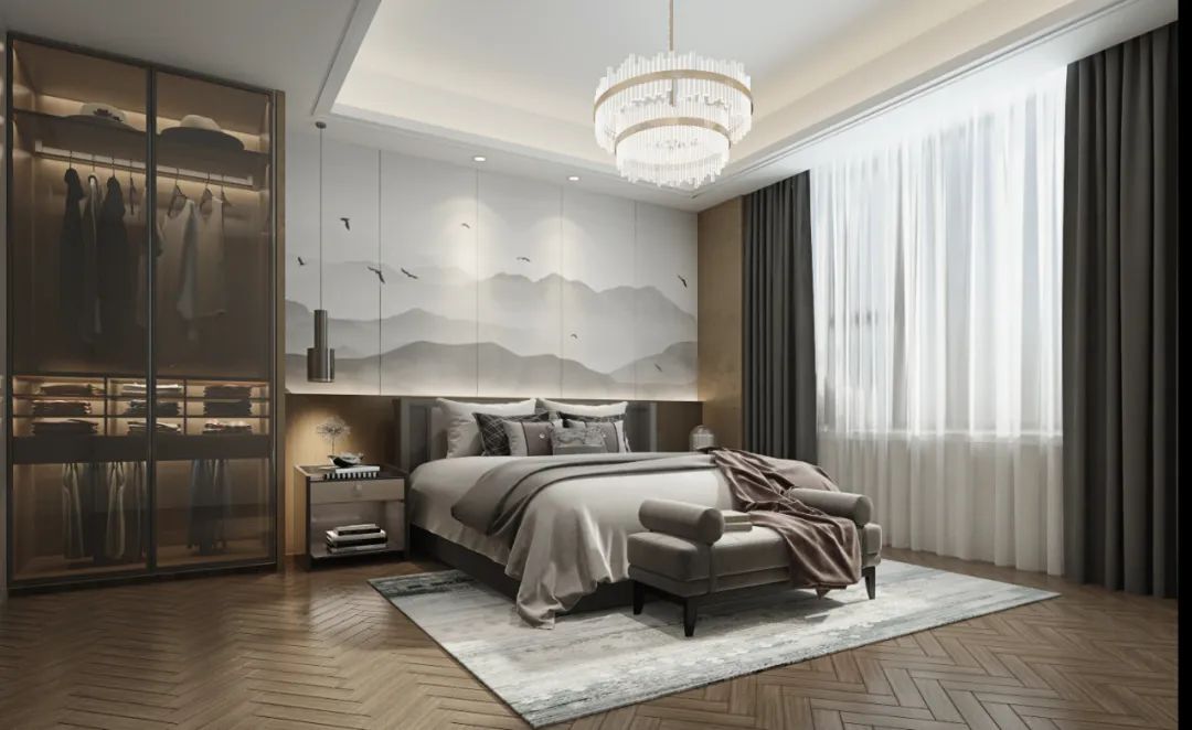 都会生活，现代艺术风格的奢雅空间-39