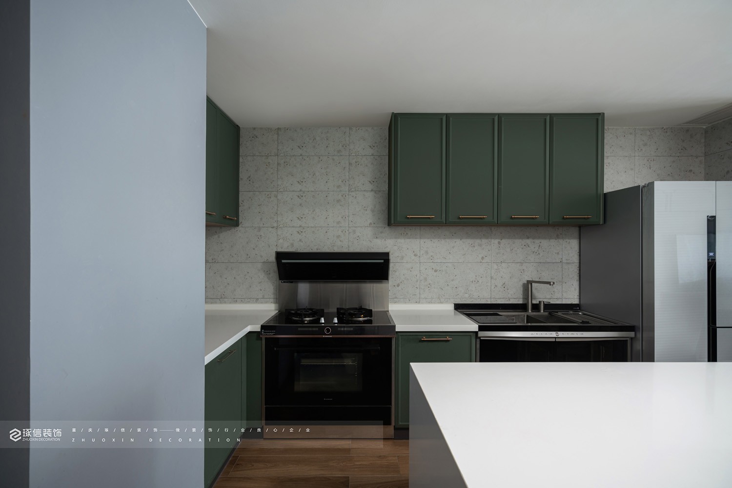 230 平美式混搭之家丨琢信装饰-12