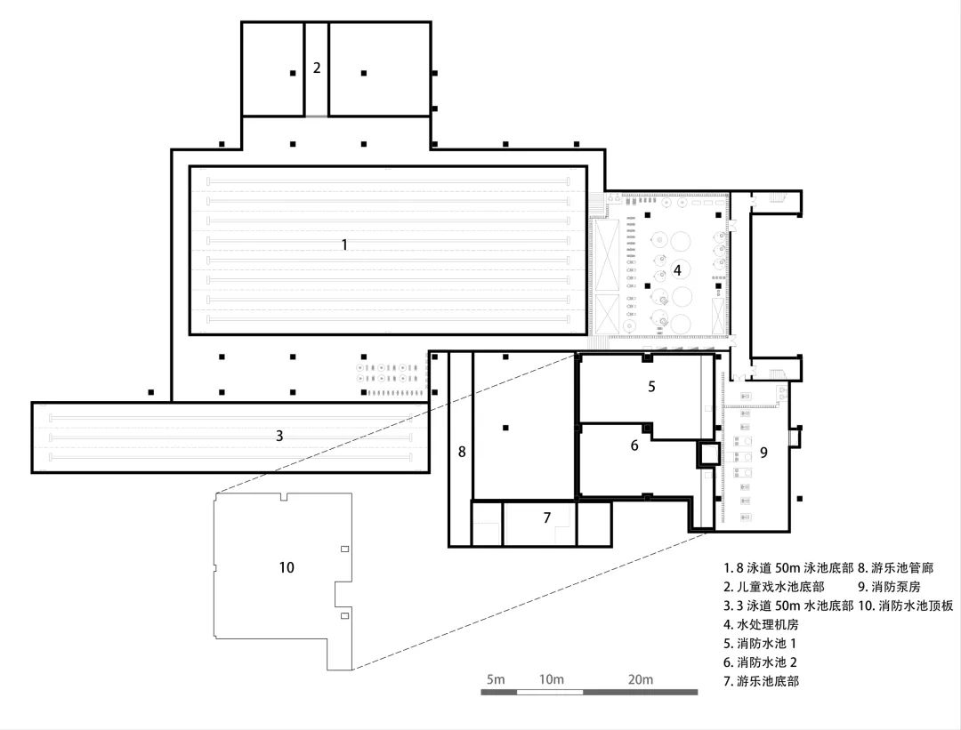 襄汾星原泳馆丨中国山西丨九七华夏KAI建筑工作室Atelier KAI Architects-137