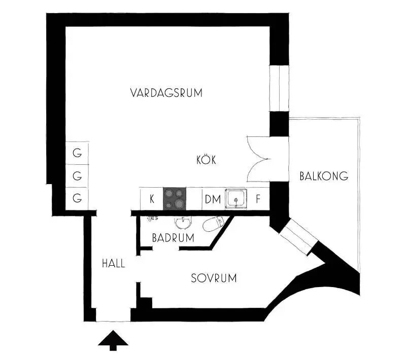 37㎡小公寓这样装，很有家的味道！-30