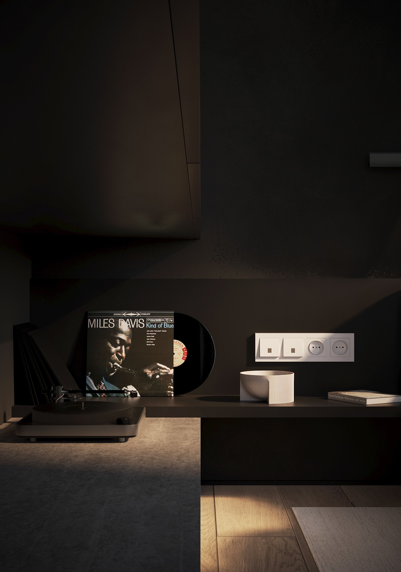 深色系公寓设计-9