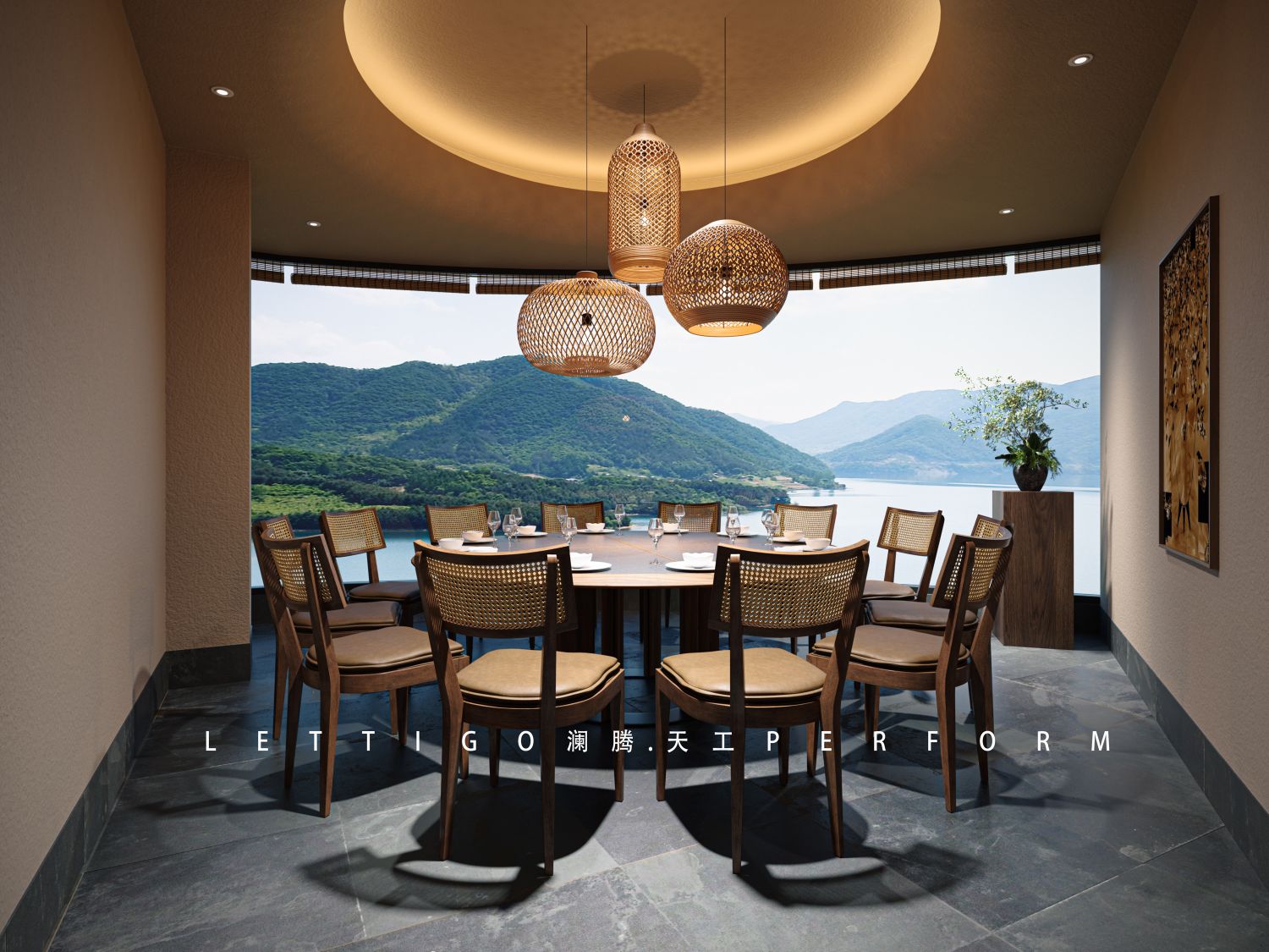 来感受一下洞穴风餐厅的独特氛围感吧-3