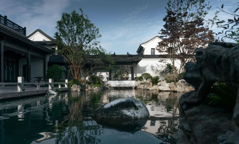 富春香溢御园丨中国杭州丨浙江蓝颂园林景观设计集团有限公司-13