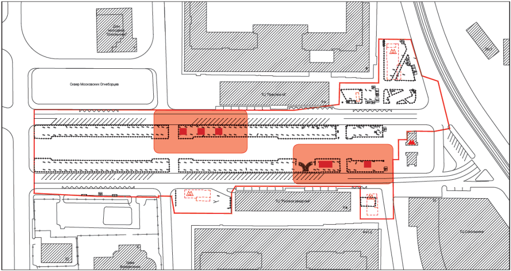 Сокольническая площадь（索科尔尼奇广场改善项目）丨俄罗斯莫斯科丨Megabudka-100