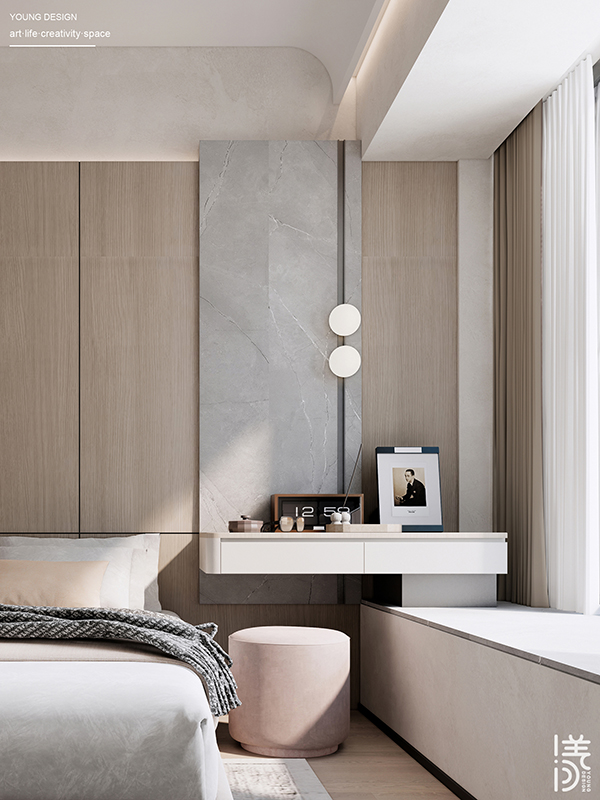 深铁懿府现代原木风格家居设计丨中国深圳丨深圳漾空间设计有限公司-42