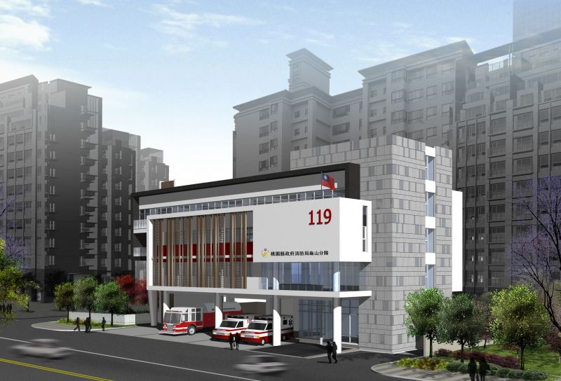 龜山消防分隊Gueishan Fire Station丨許智凱建築師事務所,宇禾設計-47