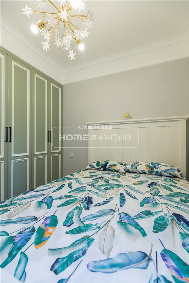 现代美式四口之家,色彩碰撞出的生活浪漫-63