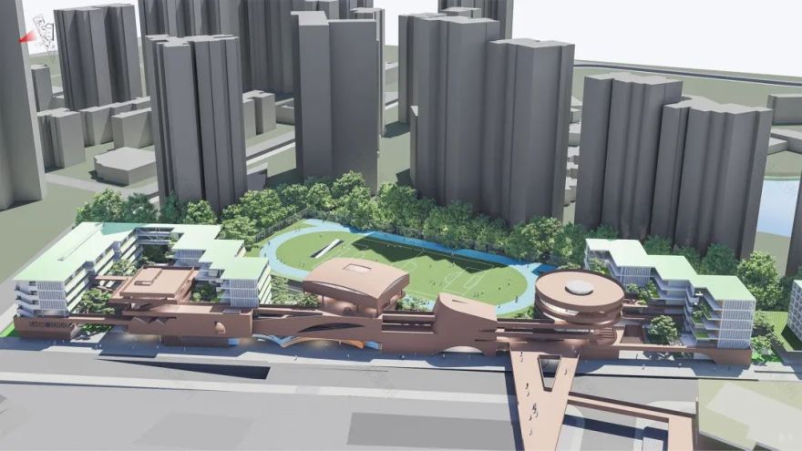 深圳绿景沙河学校丨中国深圳丨深圳大学建筑设计研究院有限公司——元本体工作室-2