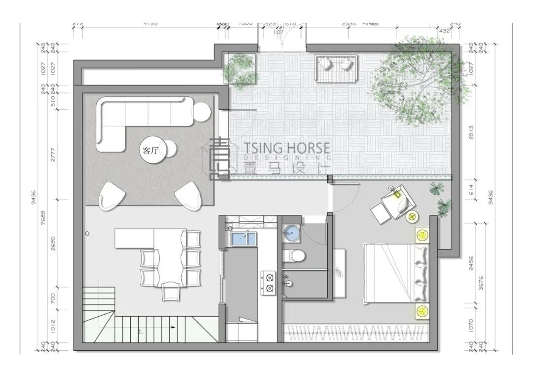 现代纯粹空间 · 汉华原上联排别墅设计丨青马别墅空间设计-29
