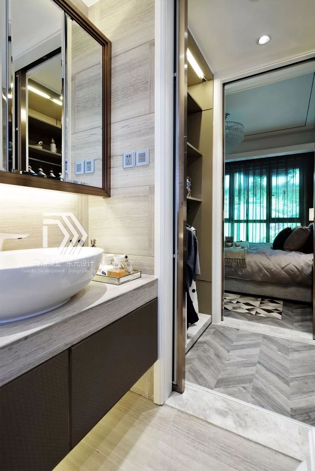 【东元设计】 | 上海浦东陆家嘴,尚海郦景名苑125㎡大两房时尚经典，138㎡小三房艺术东方-27