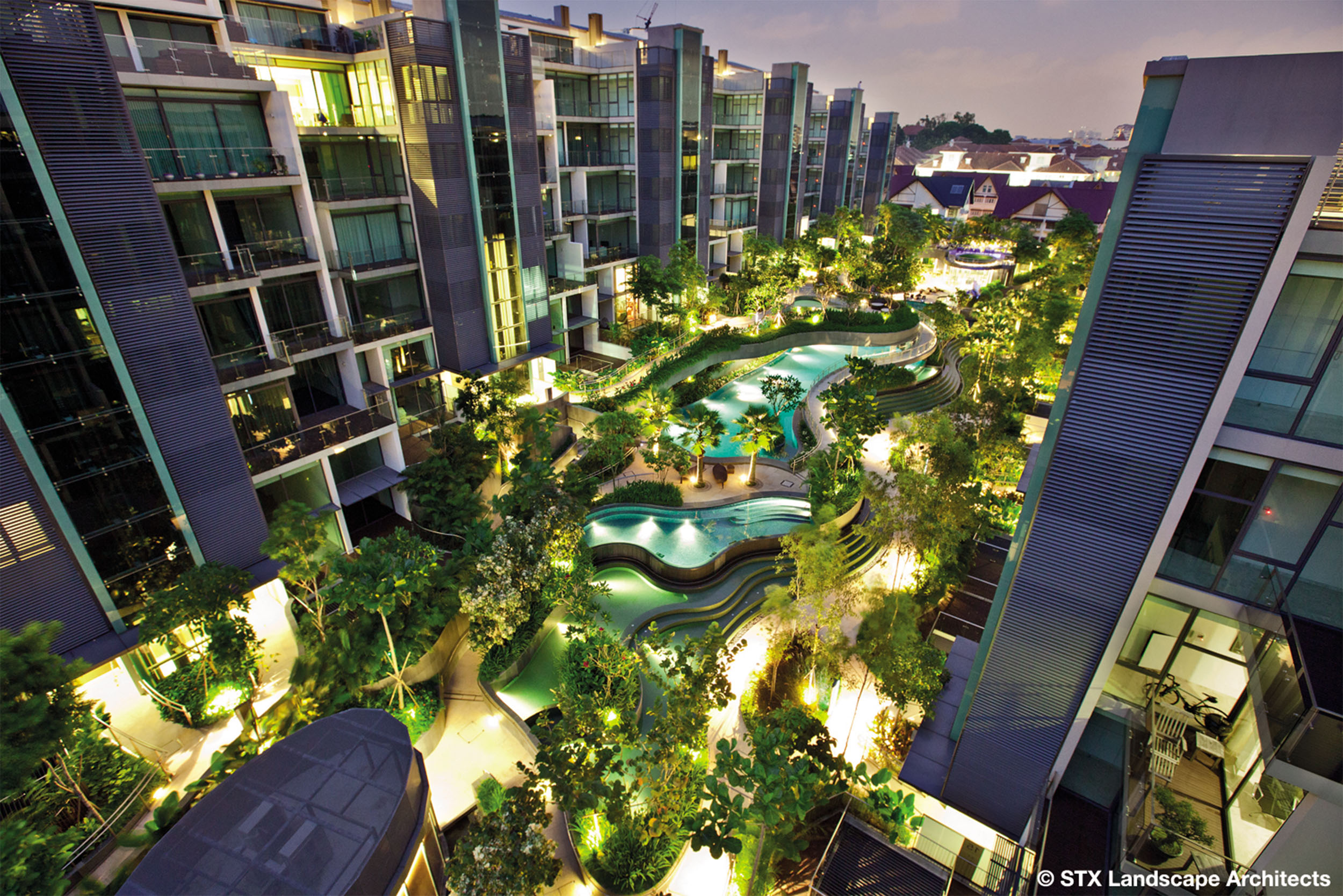 新加坡“公爵夫人”住宅区景观设计-60