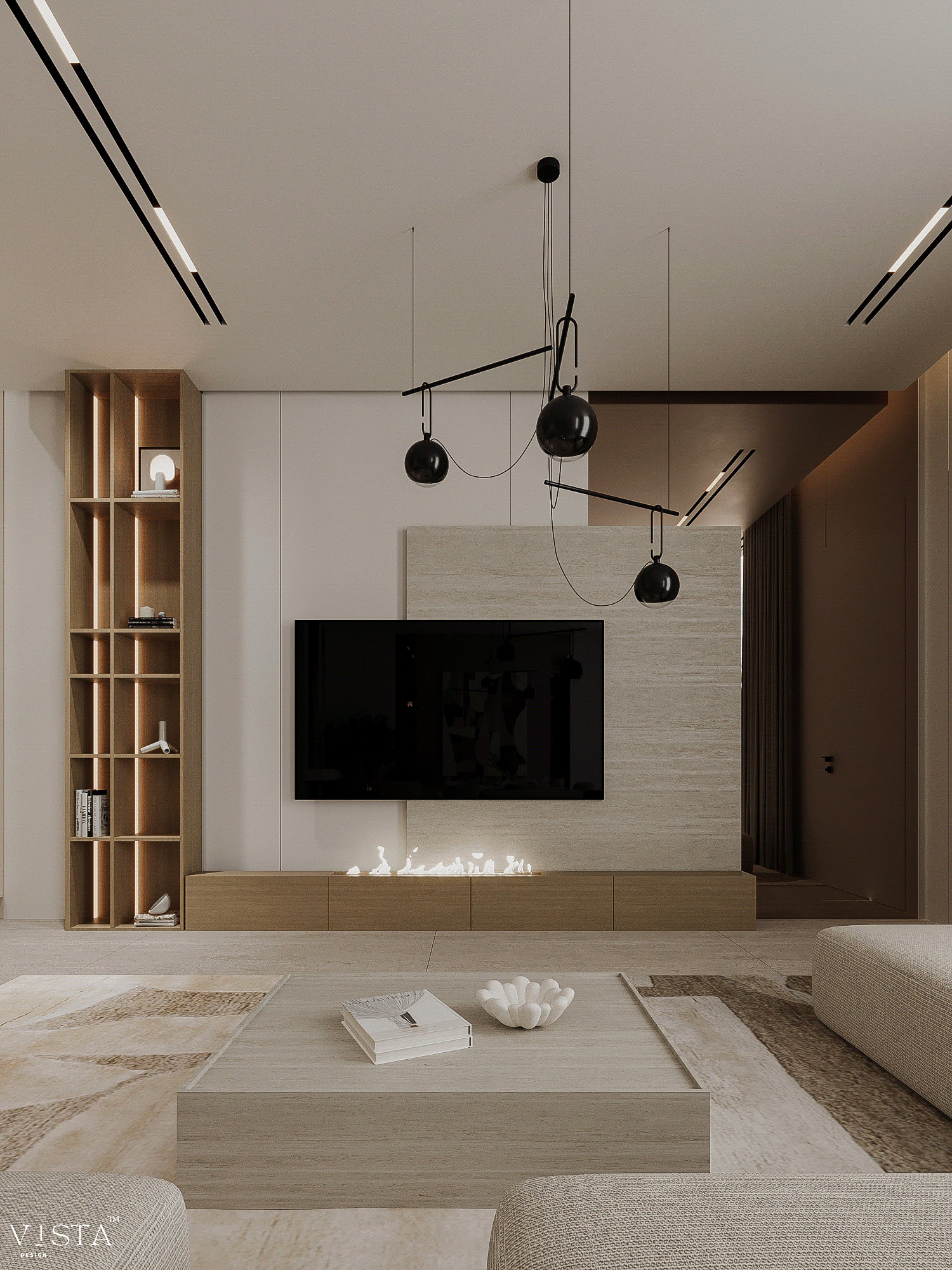 餐厅与客厅 · 沙特阿拉伯（注：KSA是沙特阿拉伯王国Kingdom of Saudi Arabia的缩写 ）丨VISTA Design-10