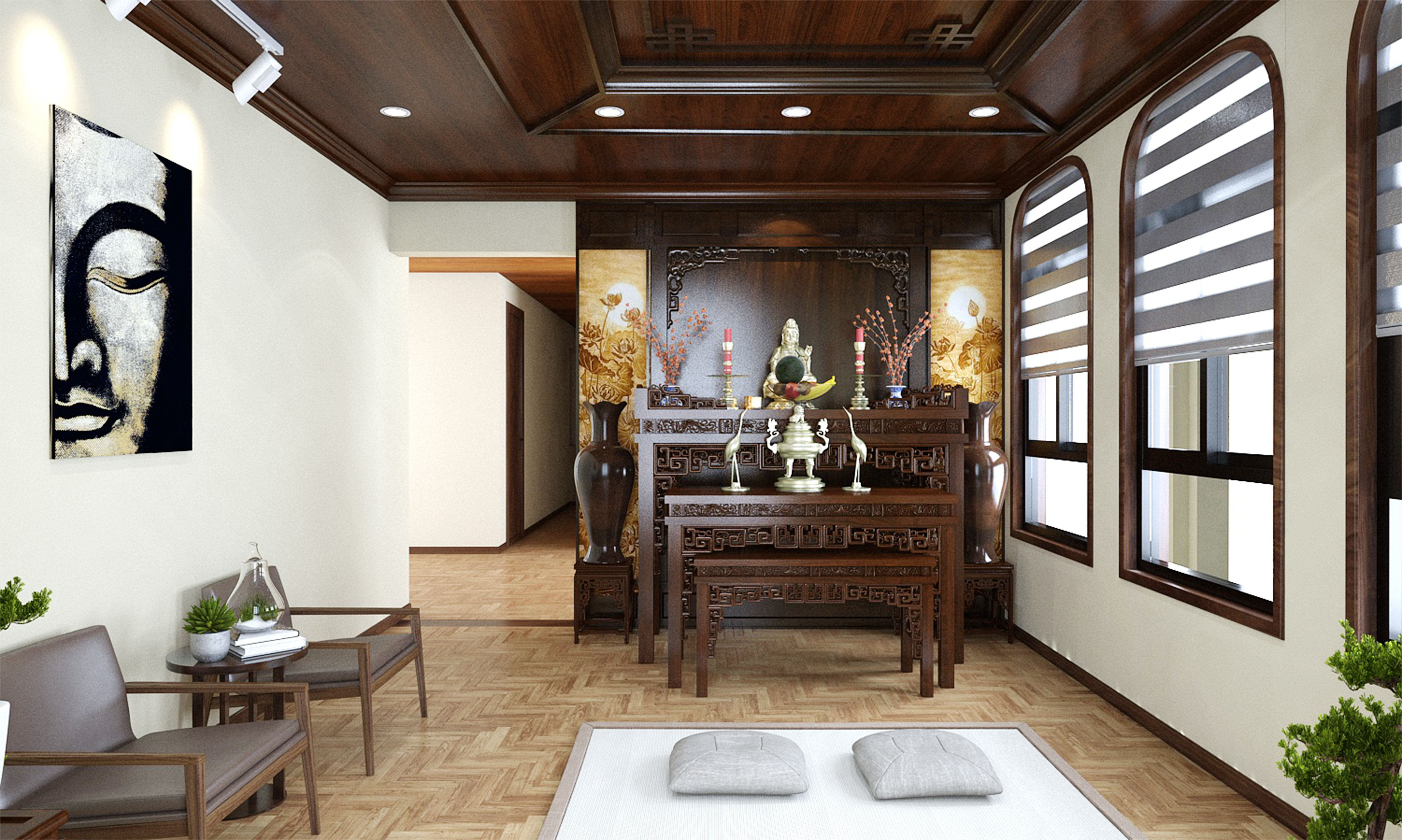 Sự kết hợp truyền thống trong nội thất-15