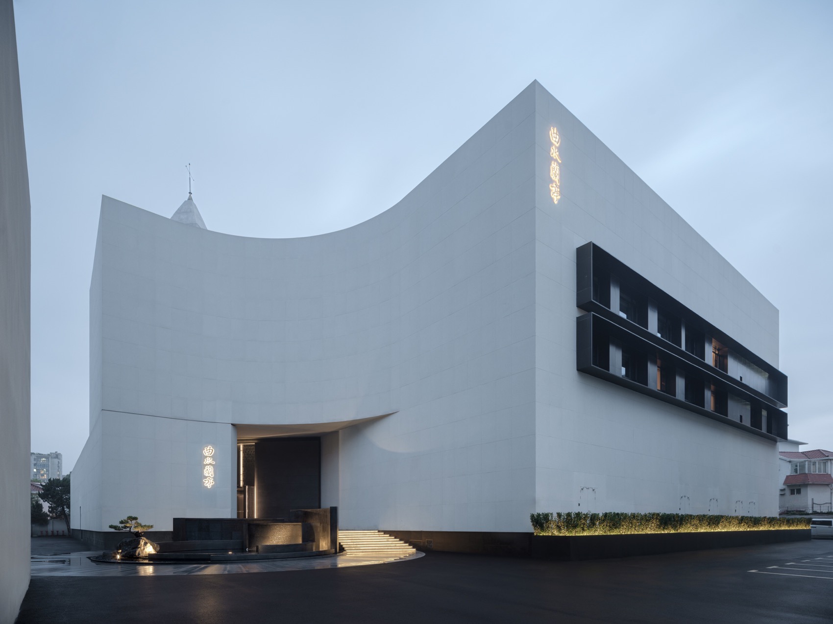 曲水兰亭温泉酒店丨中国上海丨北京对角线设计-5