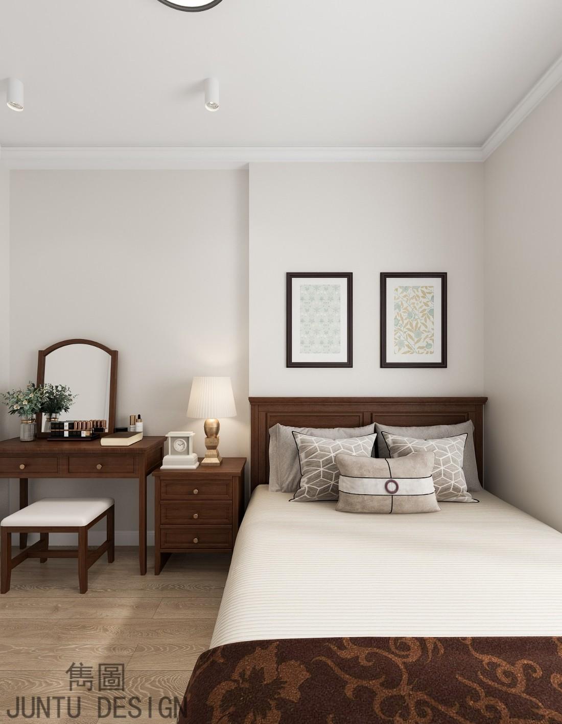 广州盈翠华庭唐宅美式家居改造-25