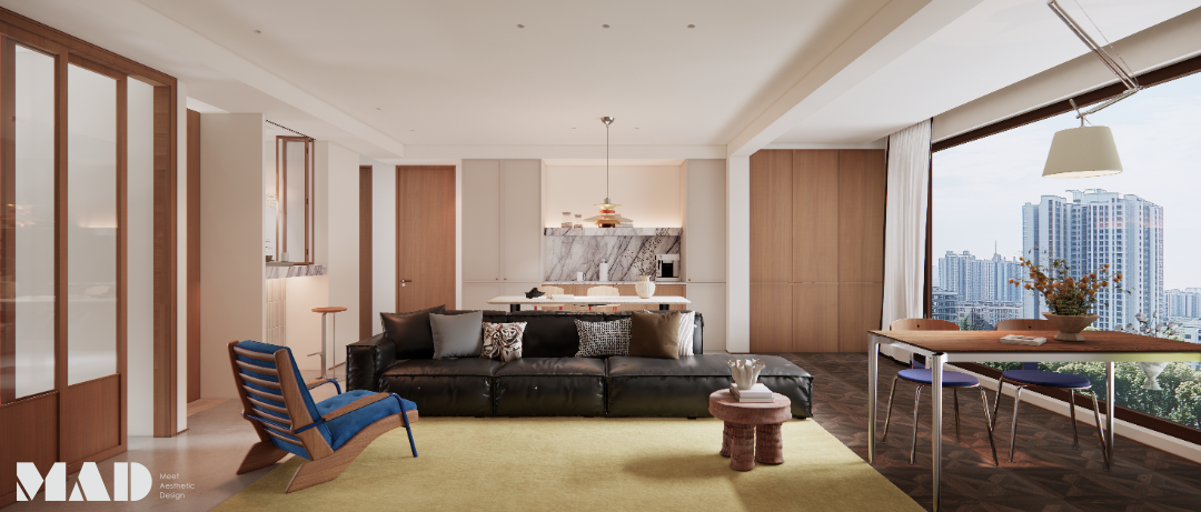 新案｜原木中古风住宅设计-7