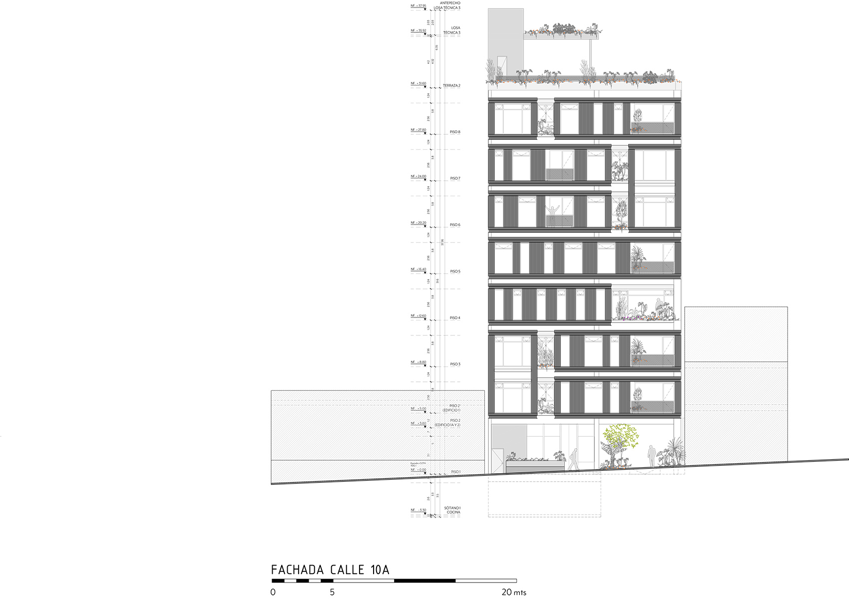 麦德林Click Clack酒店，哥伦比亚 / Plan:B Arquitectos-132