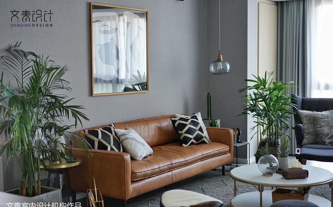 高级北欧风 175 平米摄影师家 | 绿色植物与黑白灰的完美融合-10