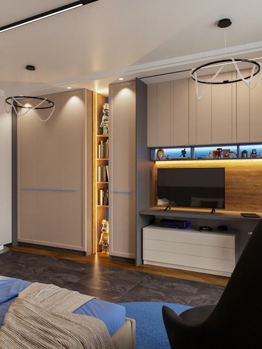 “ТвояПривилегия”郊区公寓室内设计丨“Интерьерком”设计工作室-64