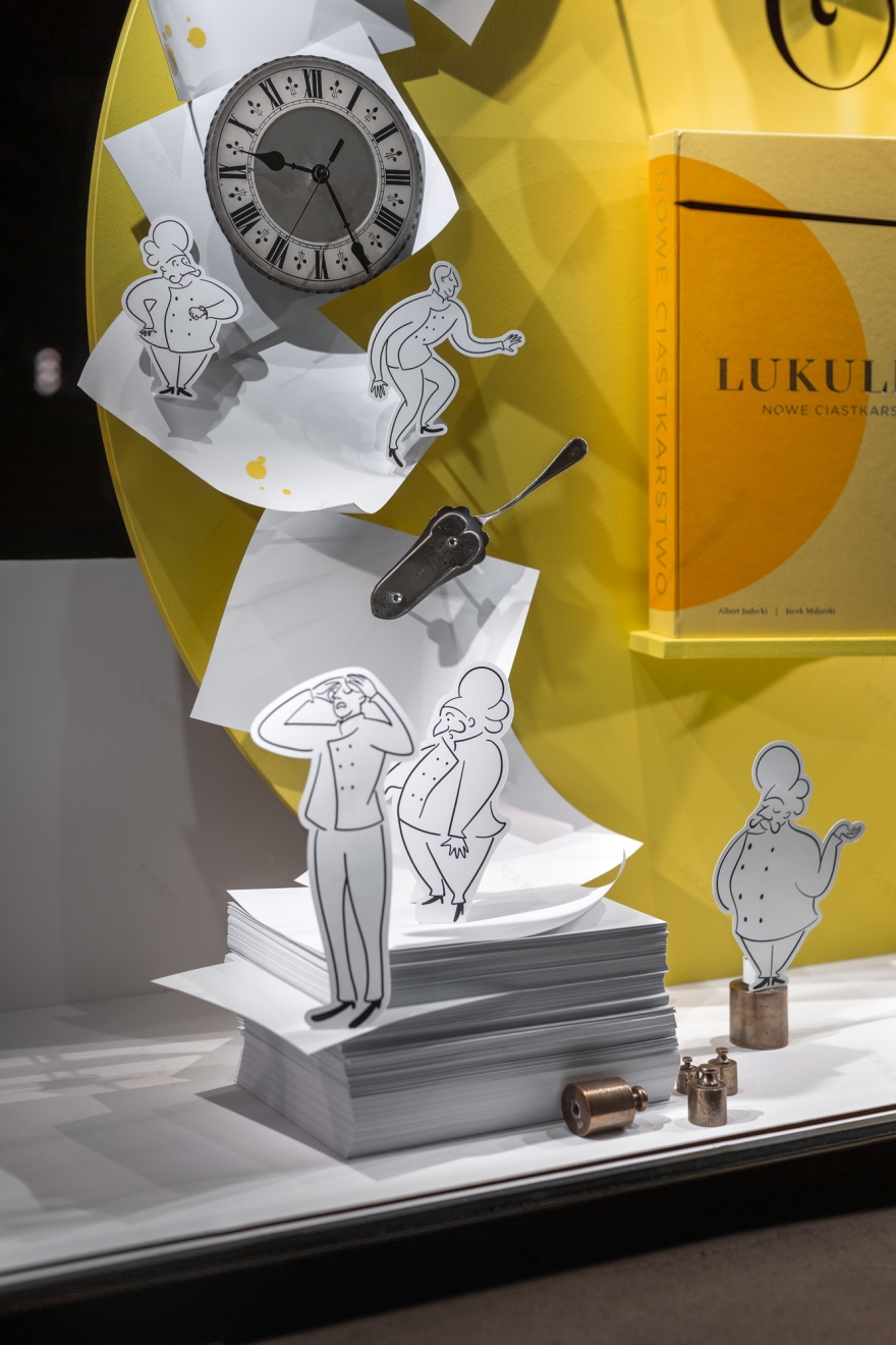 The Cookbook 橱窗展示丨波兰华沙丨Lukullus-6