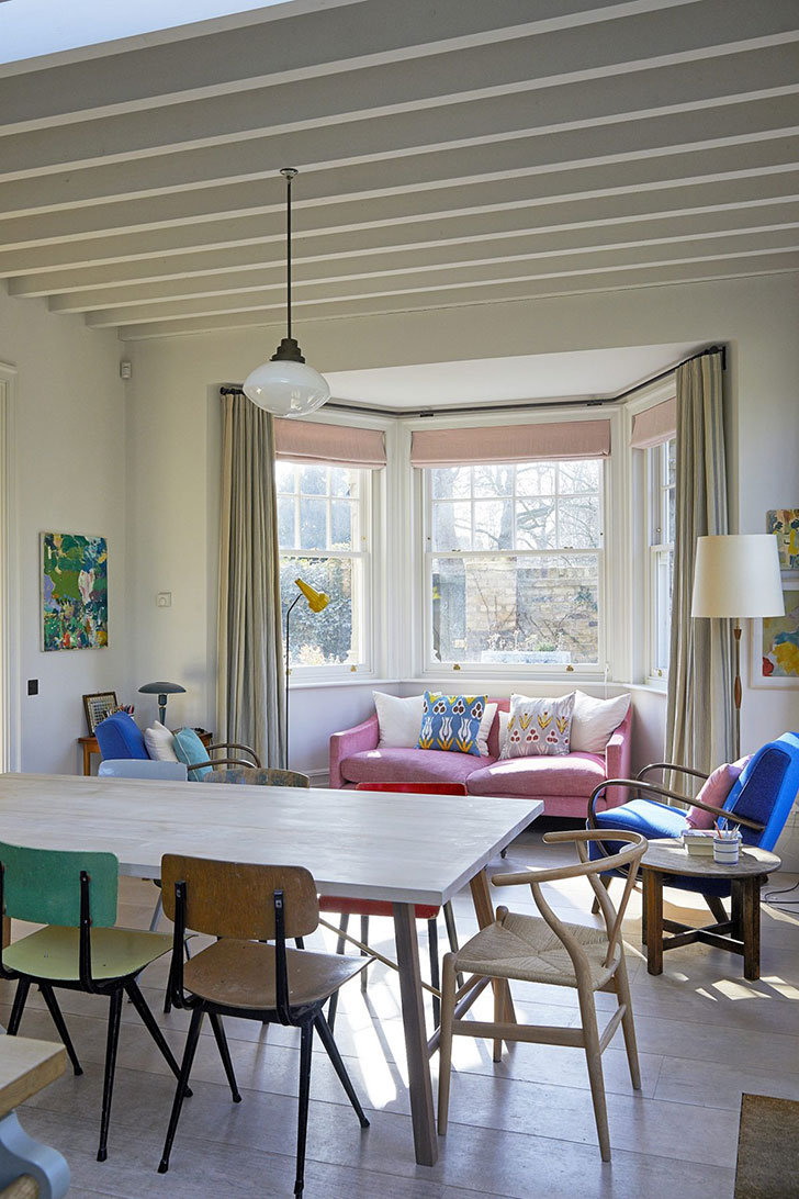 伦敦多彩维克多利亚式联排别墅-3