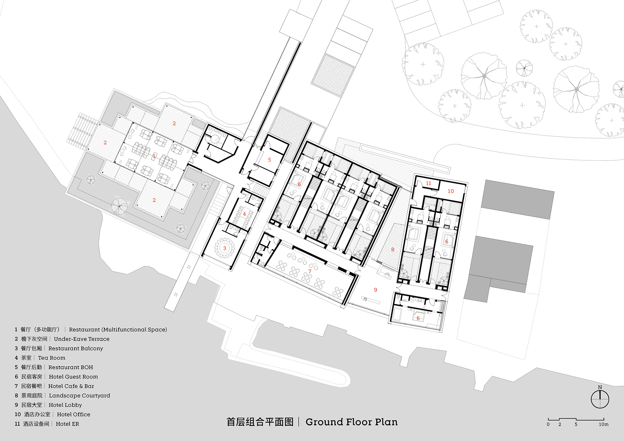 船篷中的风景：曲水善湾船坞民宿 / goa大象设计-15