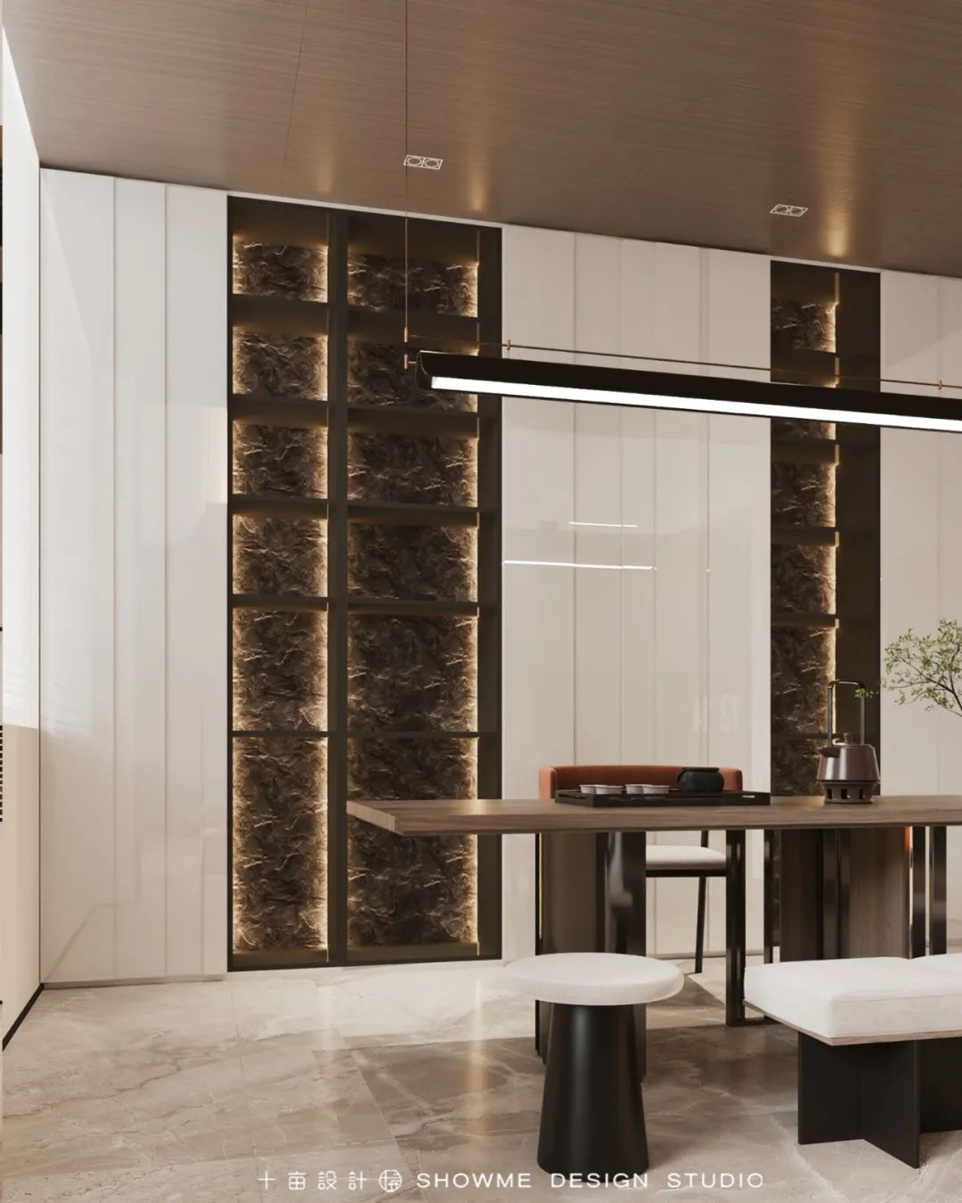 内江十亩新作 · 313㎡三层别墅设计丨中国内江丨内江十亩设计-45