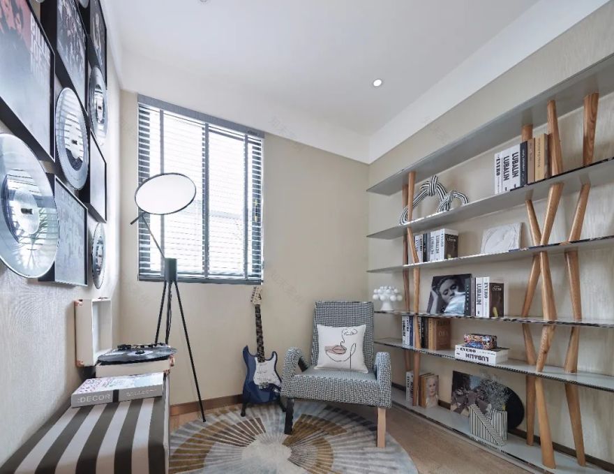 昆明天誉城售楼处与样板房 | 现代简约与爱马仕橙的碰撞-80