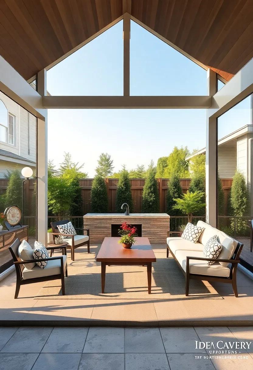 现代户外 screened porch 休憩空间设计-61