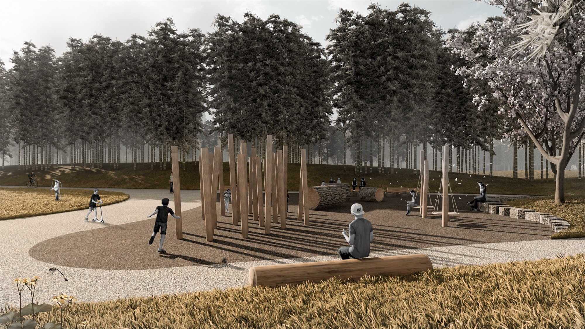 贵州矿山公园生态修复与景观营造丨Mind Studio 迈德景观-57