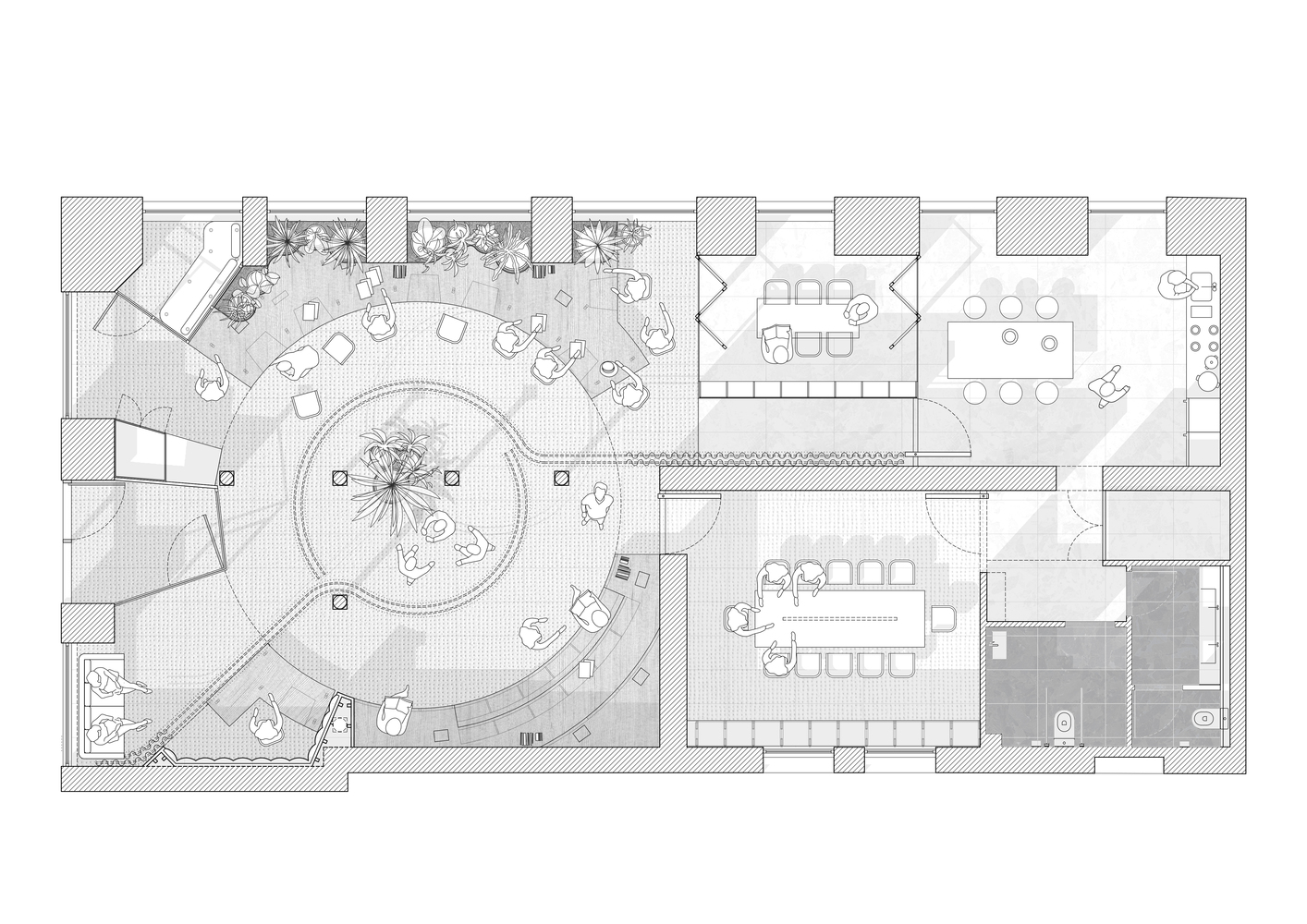 Madrid Xeito Investments 多功能办公空间-16