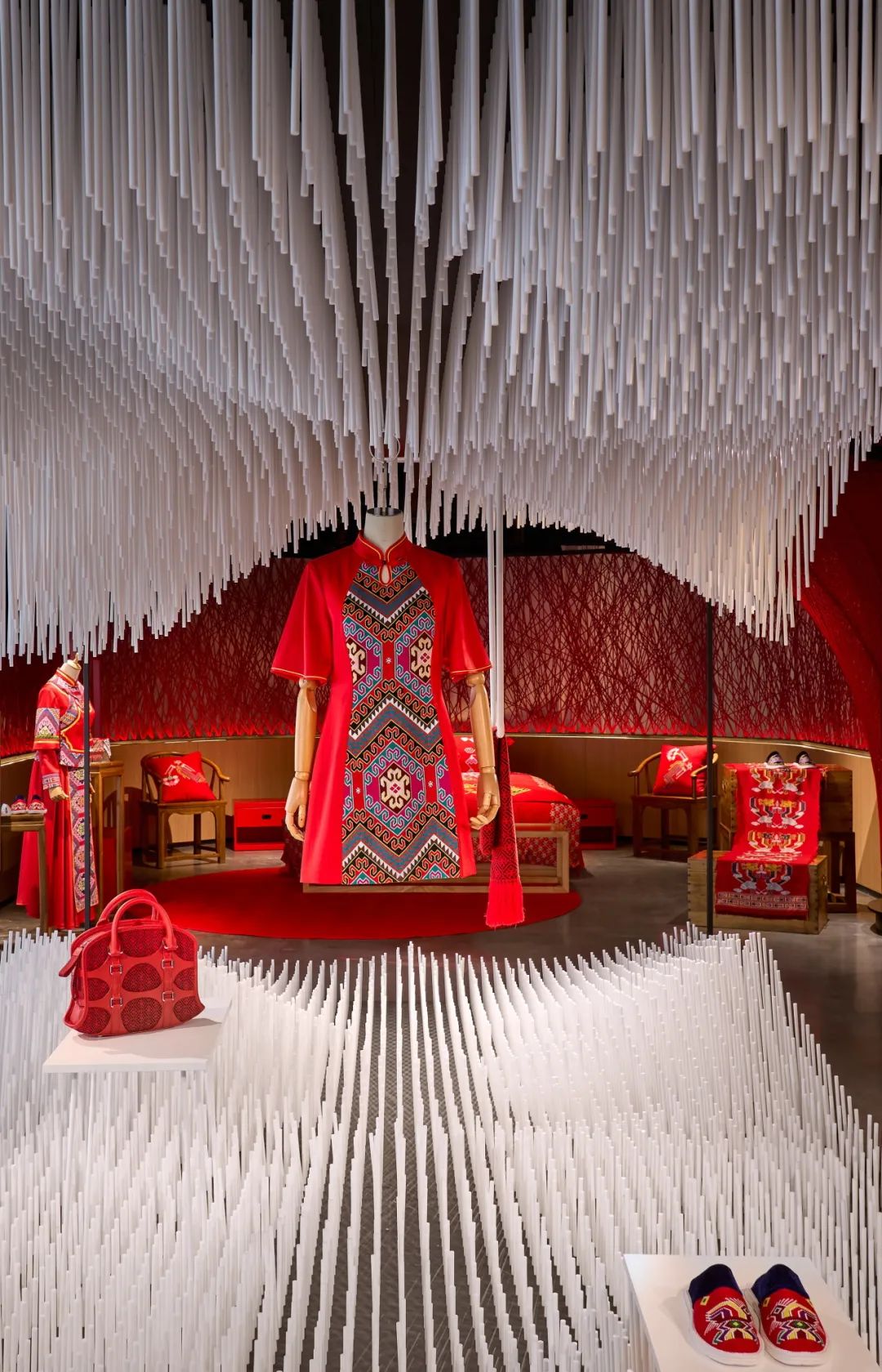 张家界乖幺妹土家织锦旗舰店丨中国张家界丨风合睦晨空间设计-11