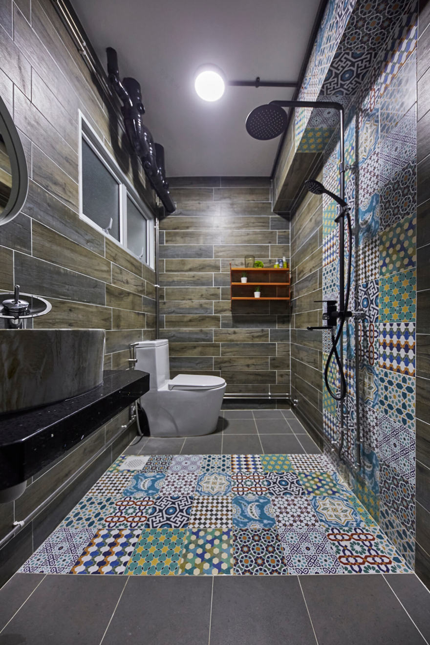 756 Pasir Ris住宅与商业室内设计丨新加坡丨The Interior Lab-17