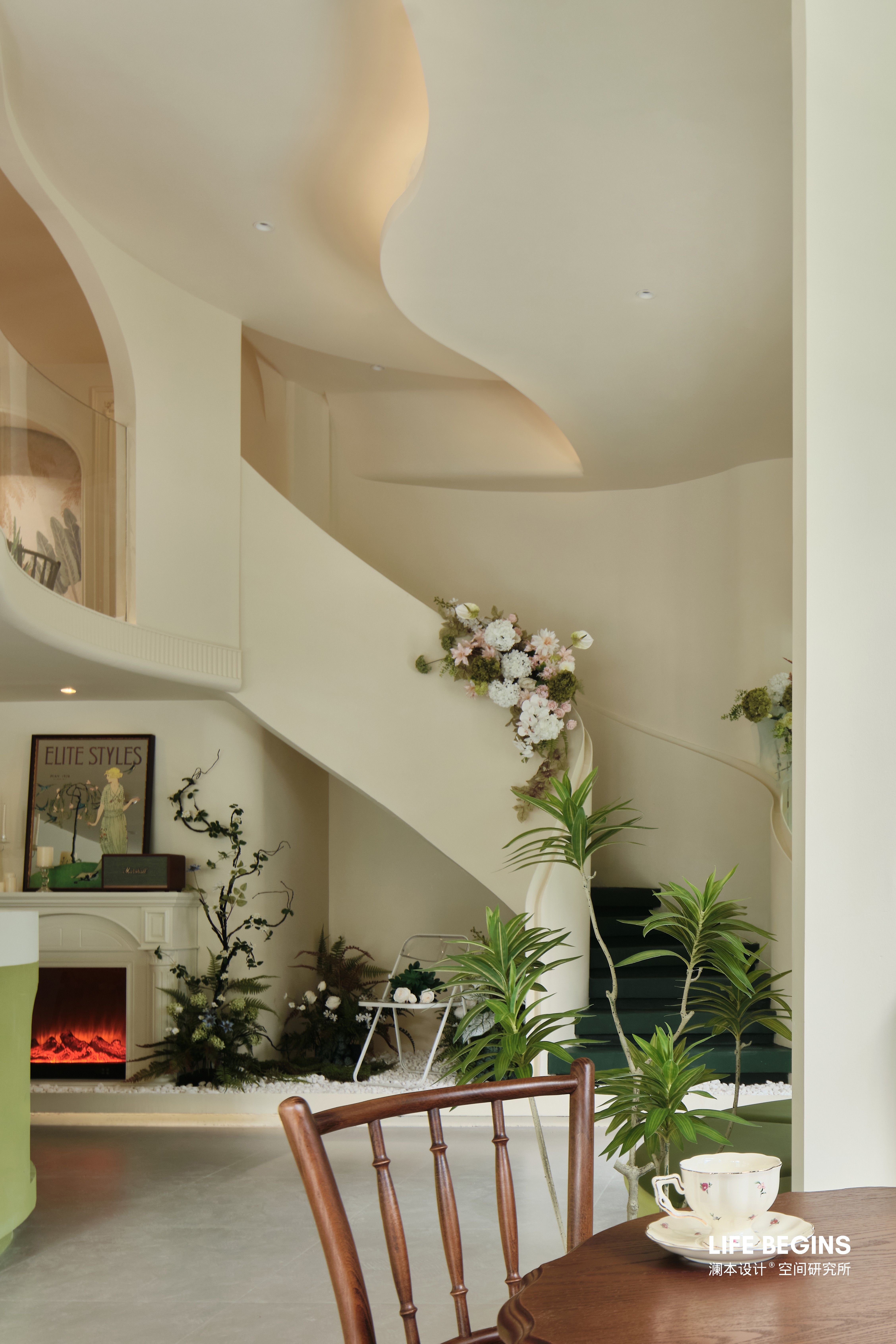 不止玫瑰咖啡鲜花店丨中国南京丨L.A.B DESIGN（澜本）-38