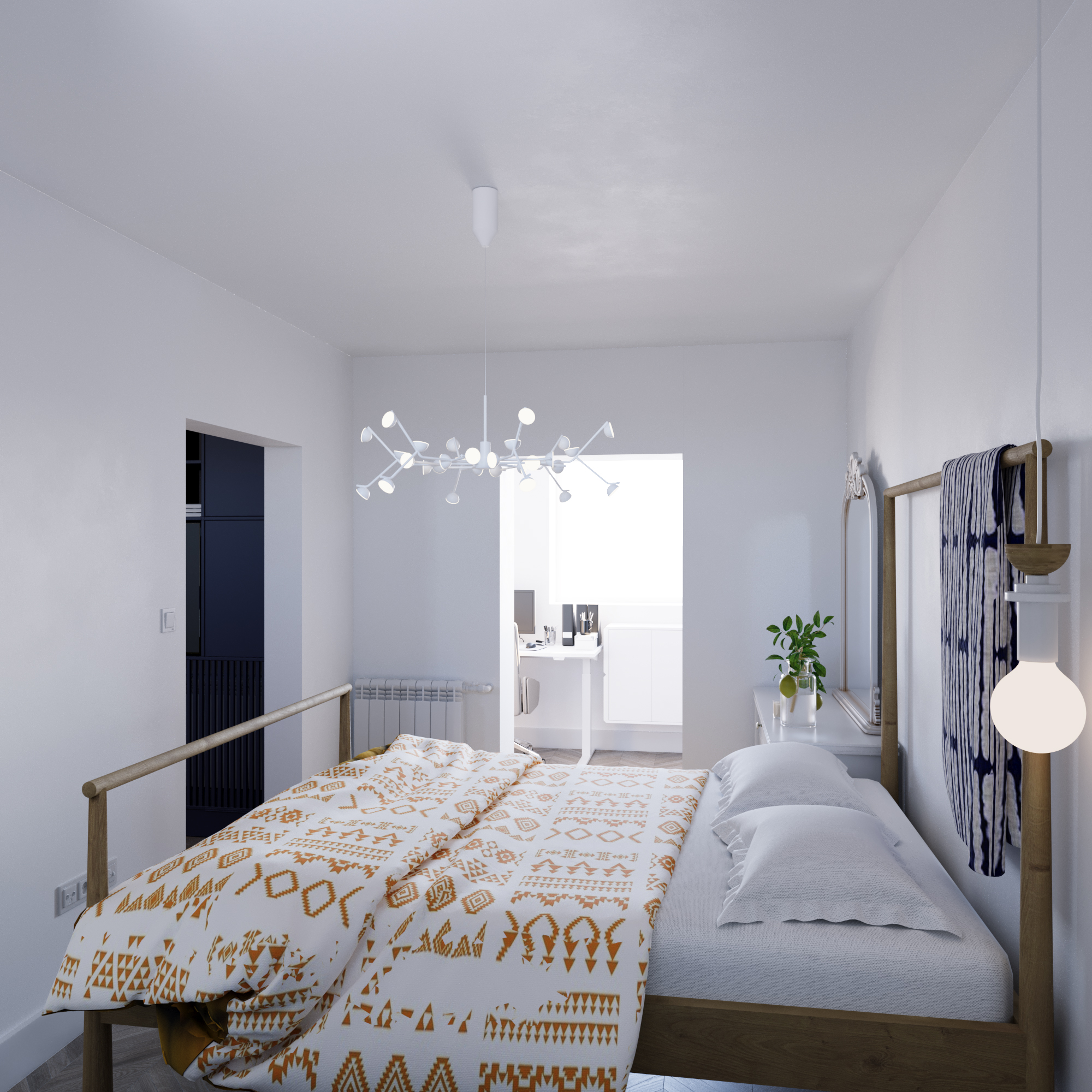 年轻女性活力公寓改造-16