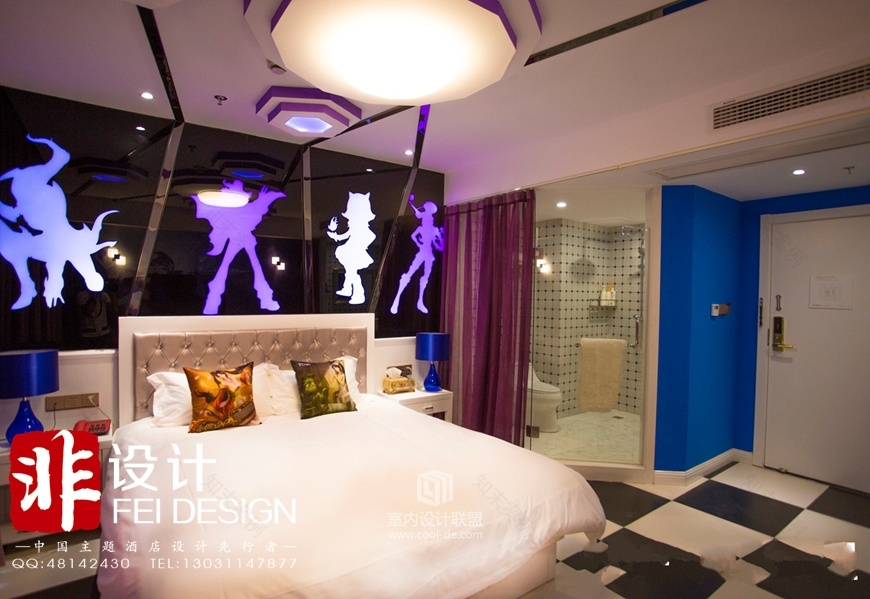 常州优米轻奢主题酒店设计-12