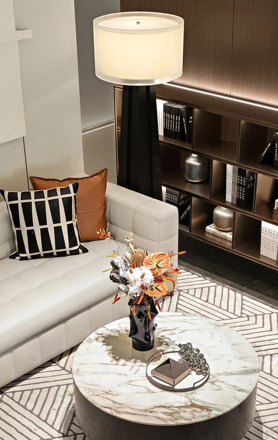 郑州万科都会天际营销中心丨中国郑州丨明德设计-36