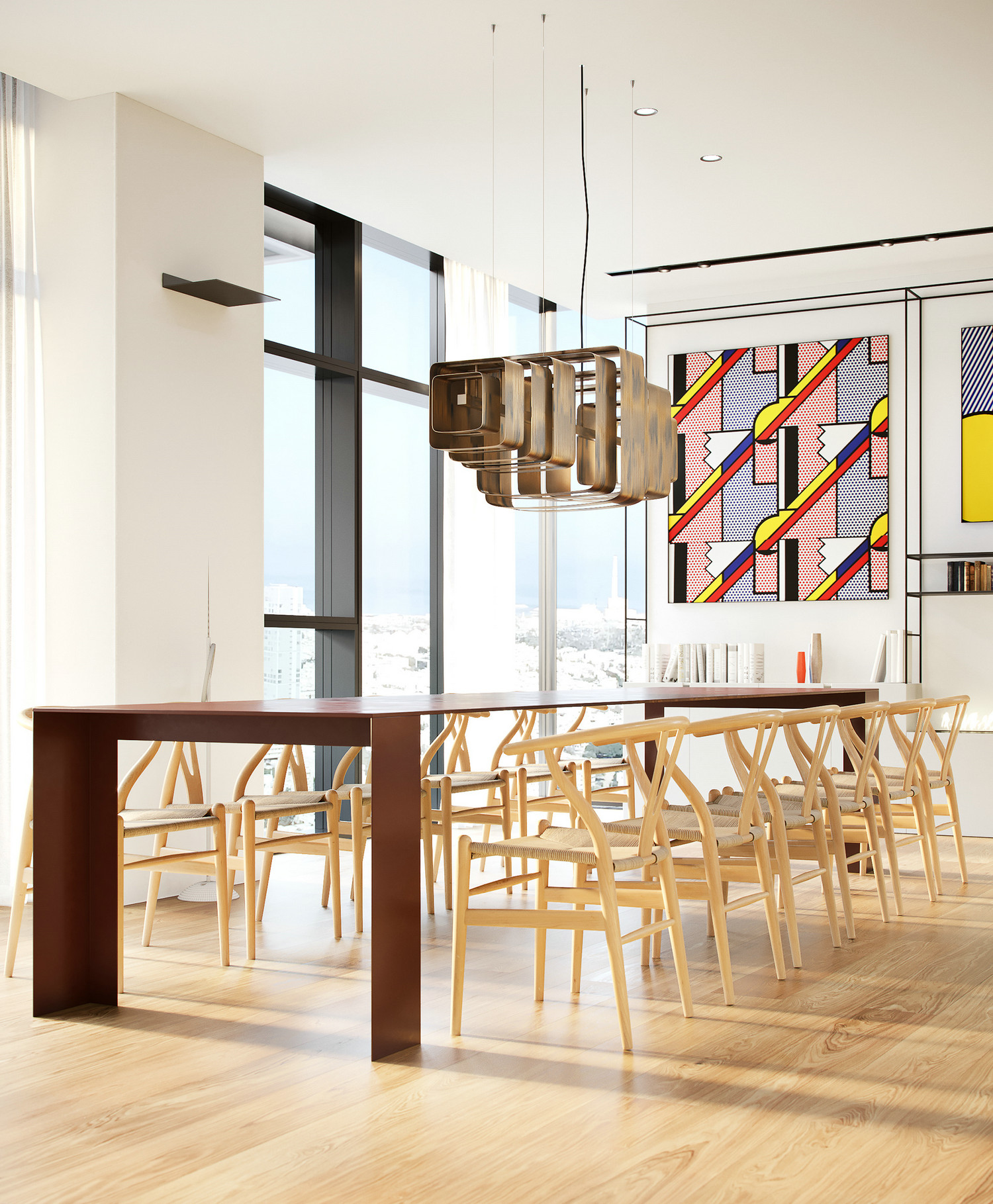 特拉维夫顶层公寓 | 波普艺术风格的室内设计-19