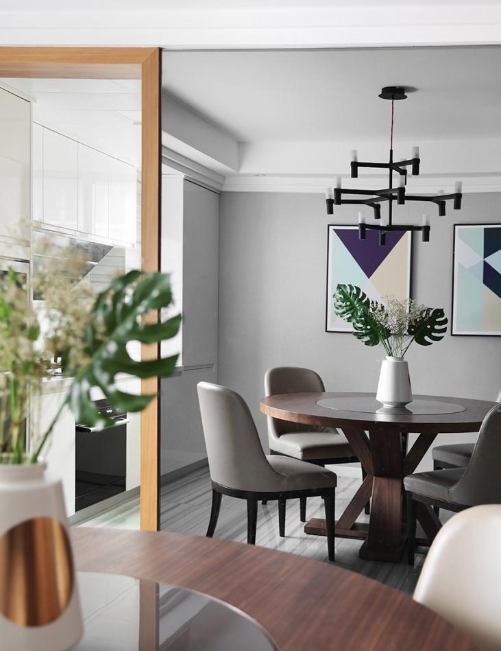 北欧风清新简约家，木色与绿的和谐搭配-22