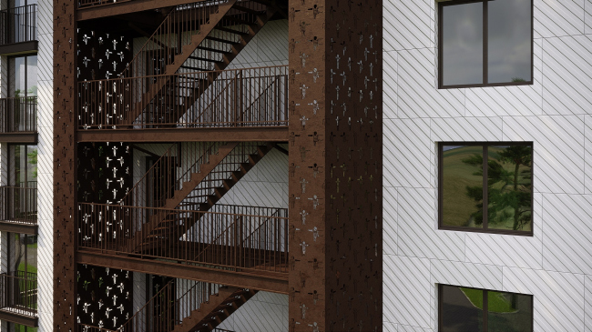 Апарт  отель «Европа»（“欧洲”公寓酒店）丨俄罗斯克拉斯诺达尔丨Мезонпроект（梅松项目工作室）-47