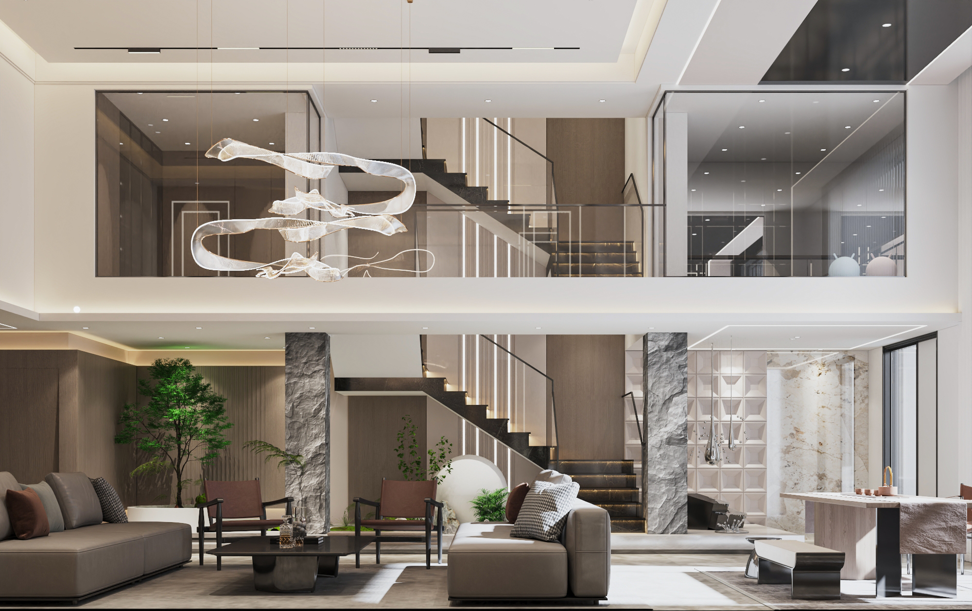 沈阳雍和府别墅样板间设计-15