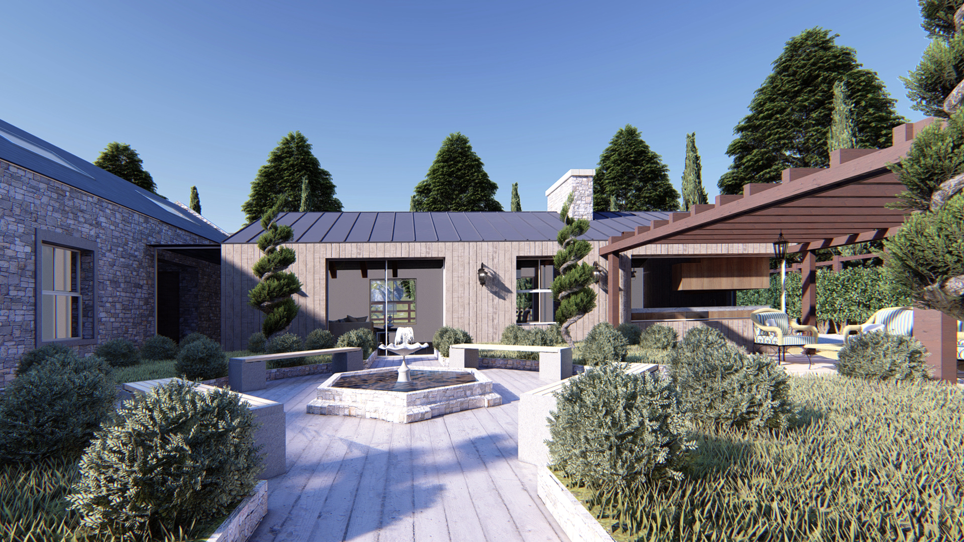 现代农舍风格设计丨IrelandMeath-19