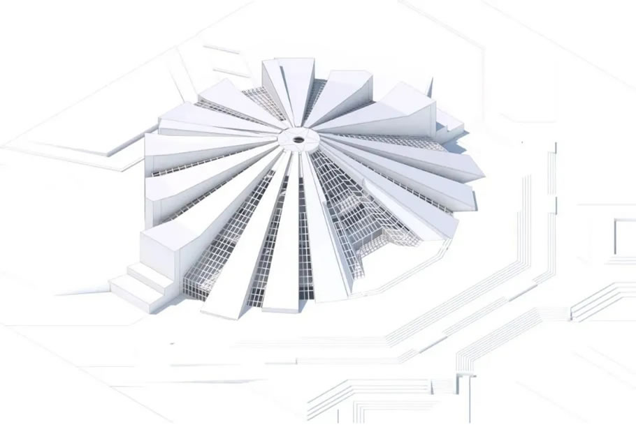 地拉那金字塔改造丨阿尔巴尼亚地拉那丨MVRDV-18