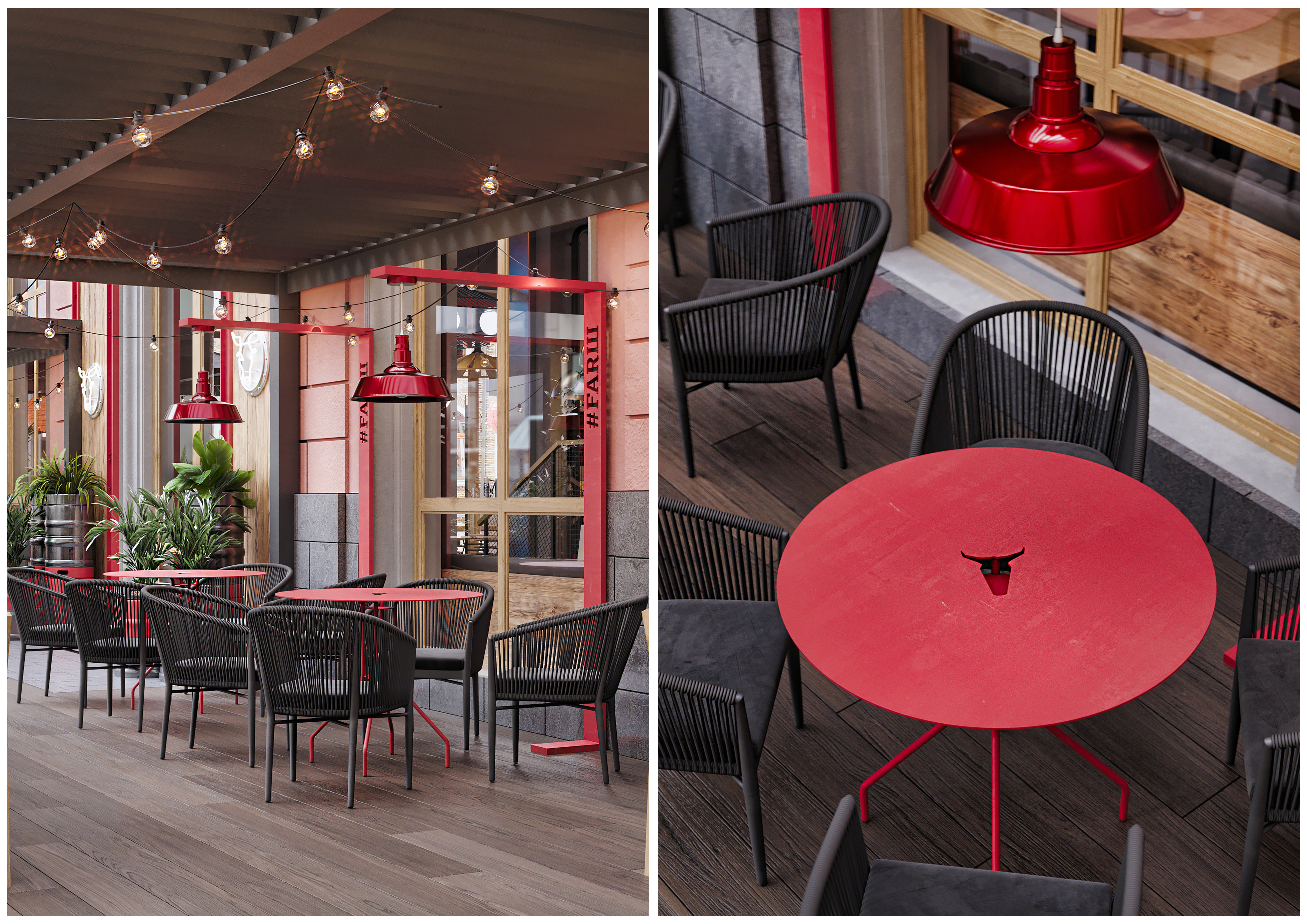 FARШ веранда餐厅及露台设计丨俄罗斯-9