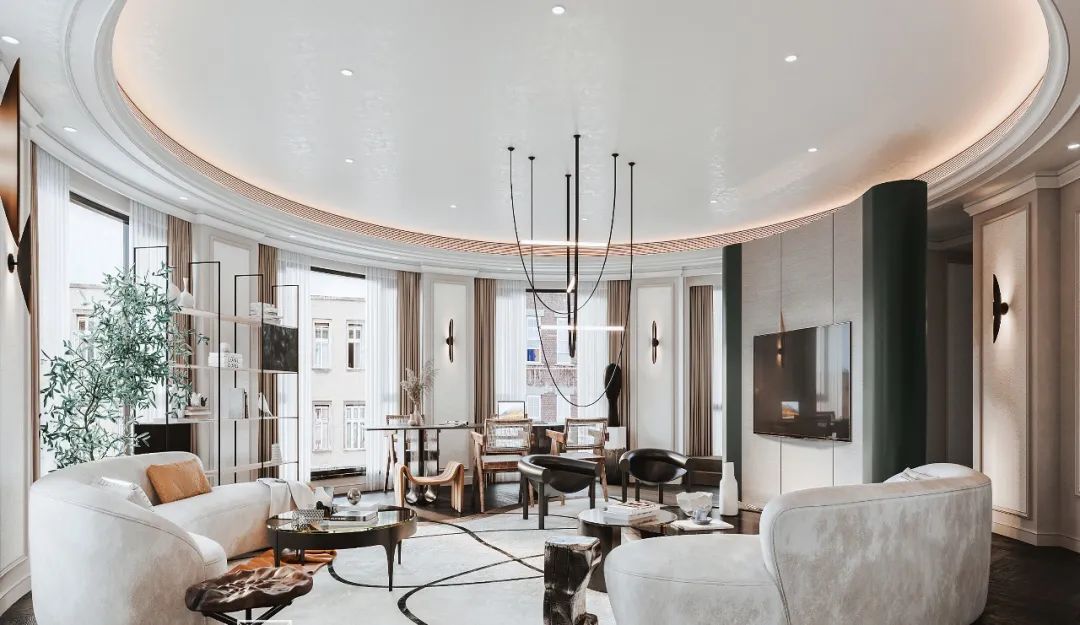 集境设计丨自然光演绎极致浪漫的艺术大宅-9