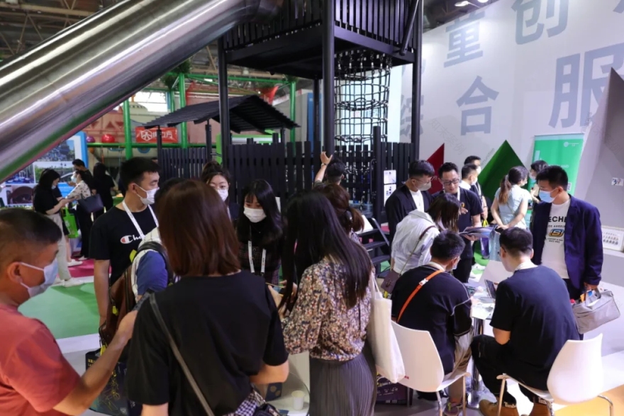 第36届2021中国(北京)国际游乐设施设备博览会洛嘉儿童展位展示丨中国北京丨奥雅设计旗下洛嘉儿童-11