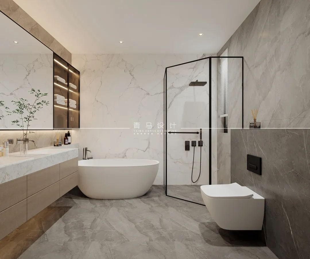 龙湖·景粼天序现代平层设计丨中国西安丨青马别墅设计-32