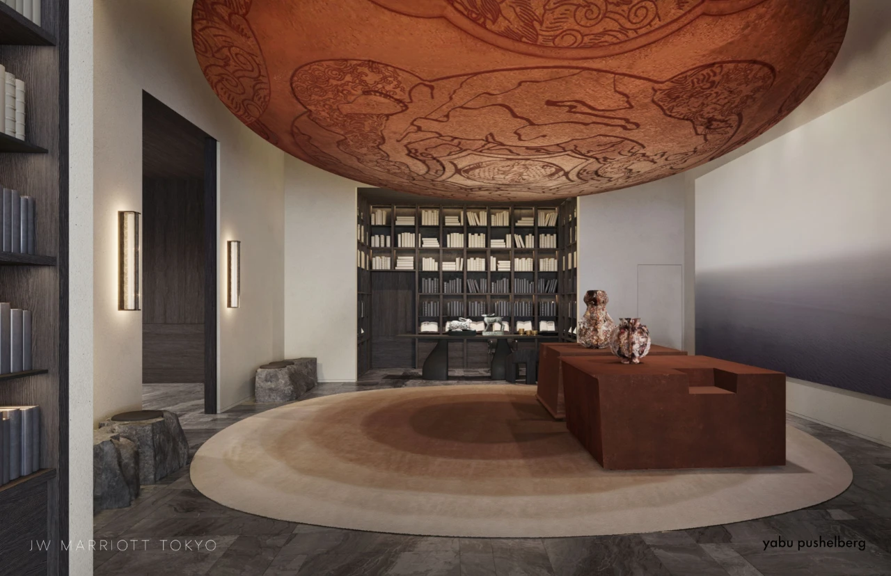 东京JW万豪酒店丨日本东京丨Yabu Pushelberg-18