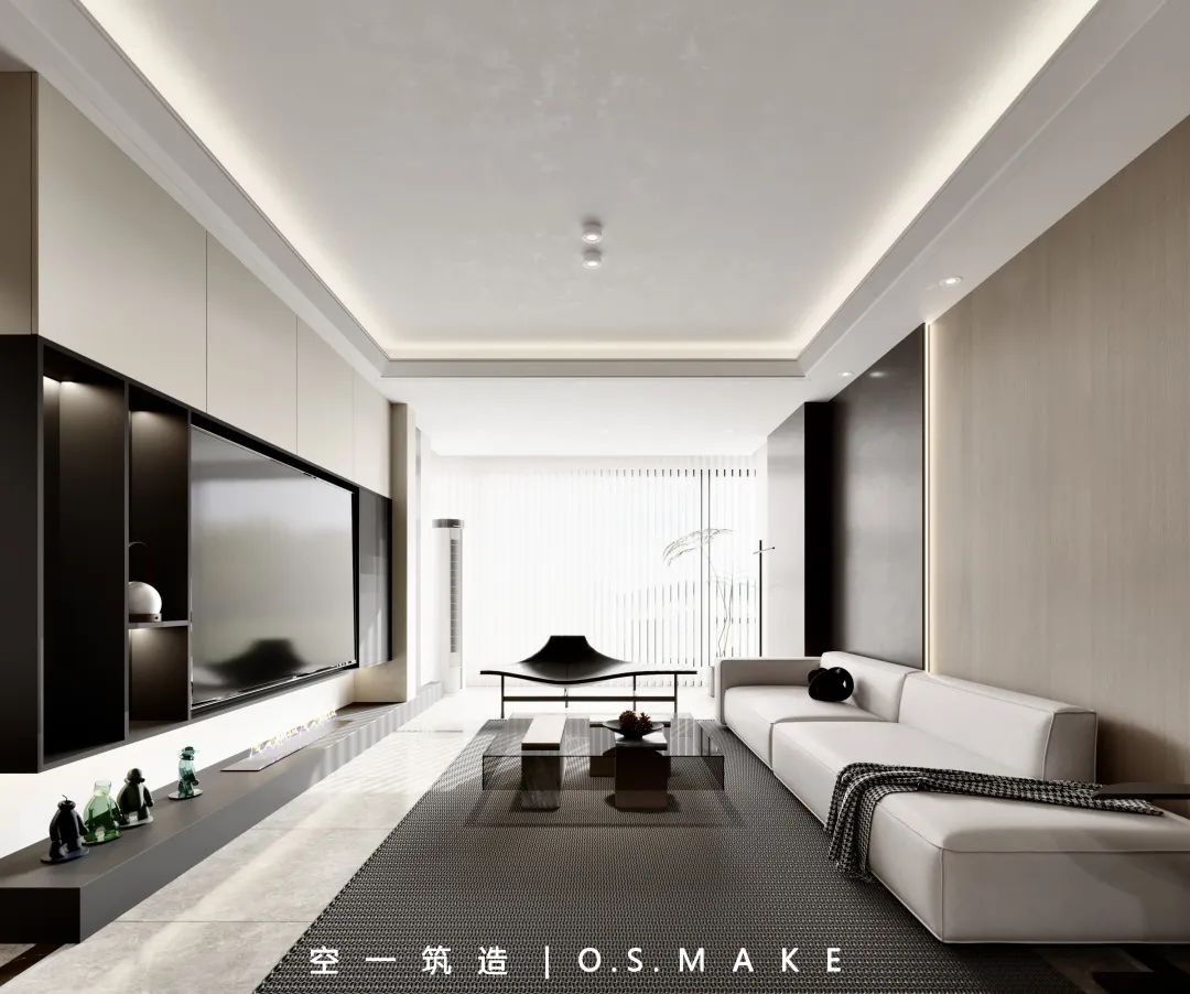 现代原木空间,焕新家的极简魅力丨中国重庆丨空一筑造-22